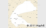 Classic Style Simple Map of Qing An