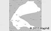 Gray Simple Map of Qing An