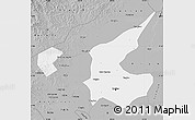 Gray Map of Qiqihar Shi