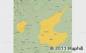 Savanna Style Map of Qiqihar Shi