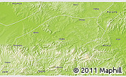 Physical 3D Map of Qitaihe Shi