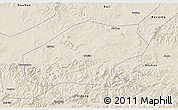 Shaded Relief 3D Map of Qitaihe Shi