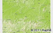 Physical Map of Qitaihe Shi