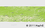 Physical Panoramic Map of Qitaihe Shi