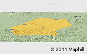 Savanna Style Panoramic Map of Qitaihe Shi