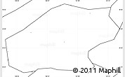 Blank Simple Map of Qitaihe Shi, no labels