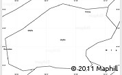Blank Simple Map of Qitaihe Shi