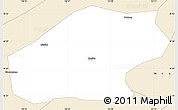 Classic Style Simple Map of Qitaihe Shi