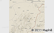 Shaded Relief 3D Map of Raohe