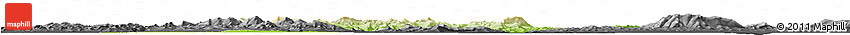 Physical Horizon Map of Raohe, darken, desaturated