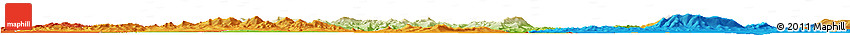 Physical Horizon Map of Raohe, political outside