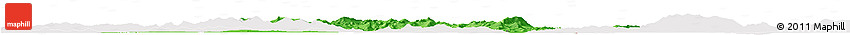 Political Horizon Map of Raohe, cropped outside