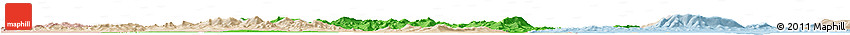 Political Horizon Map of Raohe, lighten