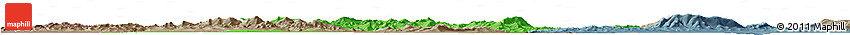 Political Horizon Map of Raohe, semi-desaturated