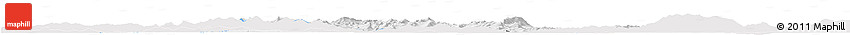 Silver Style Horizon Map of Raohe, single color outside