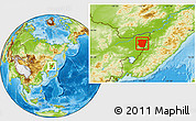 Physical Location Map of Raohe