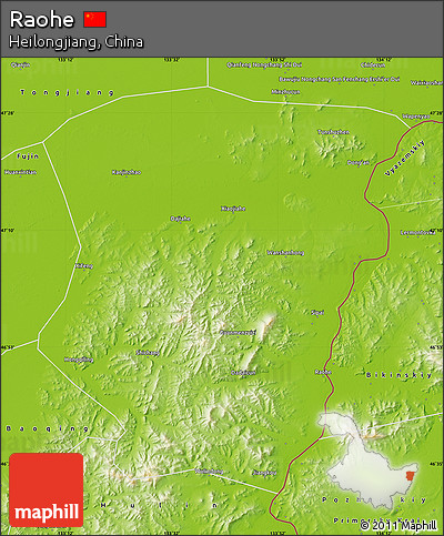 Physical Map of Raohe