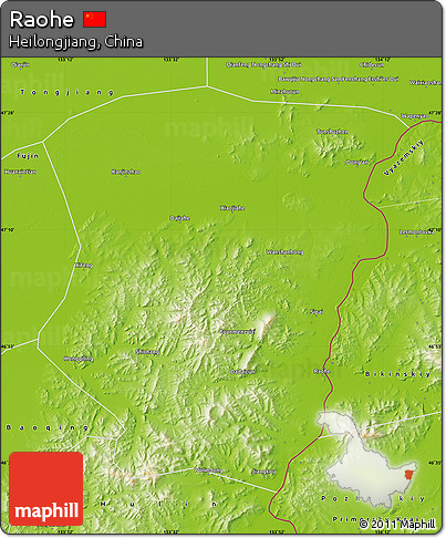 Physical Map of Raohe