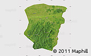 Satellite Map of Raohe, cropped outside