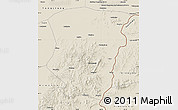 Shaded Relief Map of Raohe