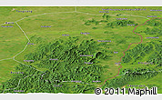 Satellite Panoramic Map of Raohe