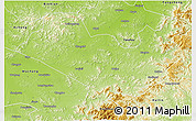 Physical 3D Map of Shangzhi