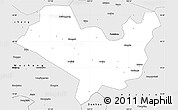 Silver Style Simple Map of Shangzhi