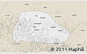 Classic Style 3D Map of Shuangyashan Shi