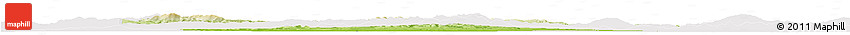 Physical Horizon Map of Shuangyashan Shi, cropped outside