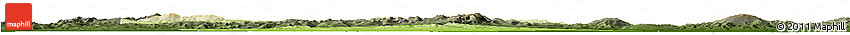 Physical Horizon Map of Shuangyashan Shi, darken Physical Horizon Map of Shuangyashan Shi, darken
