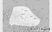 Gray Map of Shuangyashan Shi
