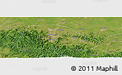 Satellite Panoramic Map of Shuangyashan Shi