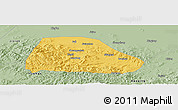 Savanna Style Panoramic Map of Shuangyashan Shi