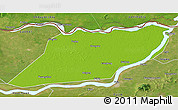 Physical 3D Map of Suibin, satellite outside