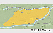 Savanna Style 3D Map of Suibin