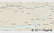 Shaded Relief Map of Suibin