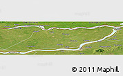 Satellite Panoramic Map of Suibin
