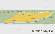 Savanna Style Panoramic Map of Suibin