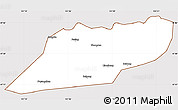 Classic Style Simple Map of Suibin, cropped outside