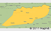 Savanna Style Simple Map of Suibin