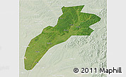 Satellite 3D Map of Suileng, lighten