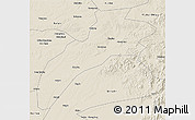 Shaded Relief 3D Map of Suileng