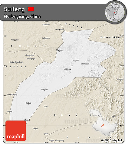 Classic Style Map of Suileng