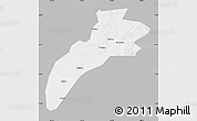 Gray Map of Suileng, single color outside