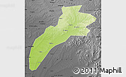 Physical Map of Suileng, darken, desaturated