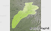 Physical Map of Suileng, darken, semi-desaturated