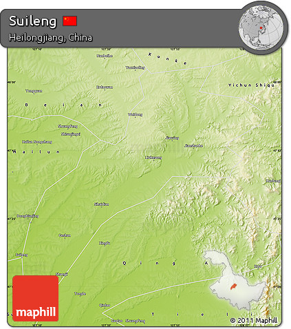 Physical Map of Suileng