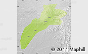 Physical Map of Suileng, lighten, desaturated