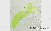 Physical Map of Suileng, lighten, semi-desaturated