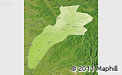 Physical Map of Suileng, satellite outside